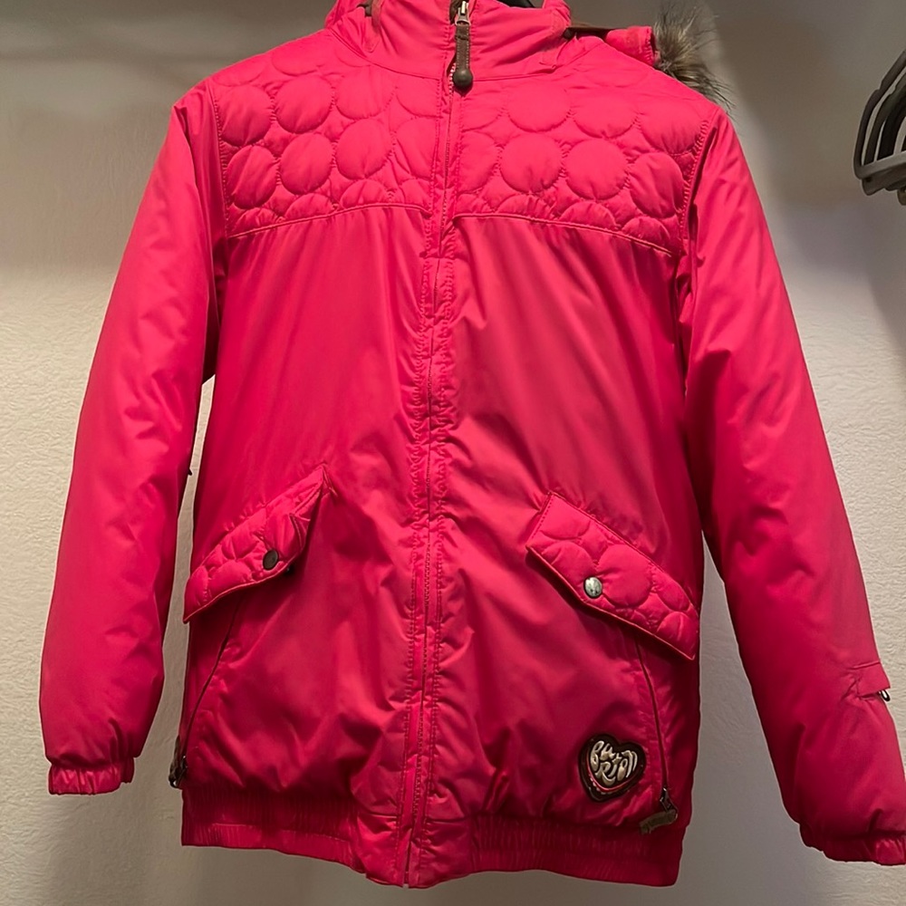 Hot Pink Burton Teen Ski Jacket